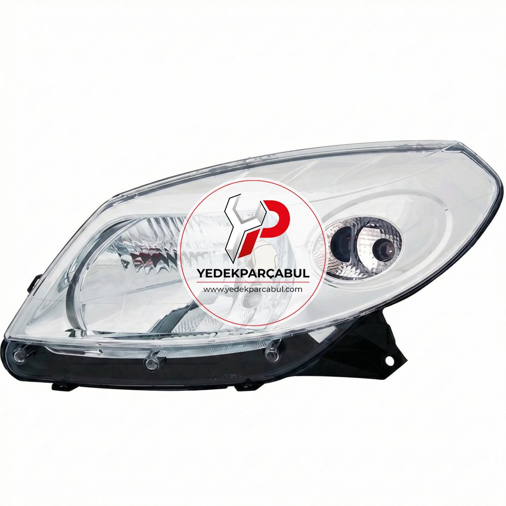 Ön Far Kablolu Krom SOL