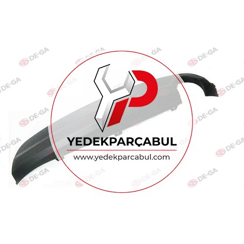 Arka Tampon Spoileri Dökme Krom