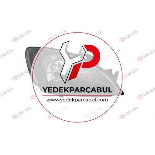 Ön Far Elektrikli Siyah Sağ