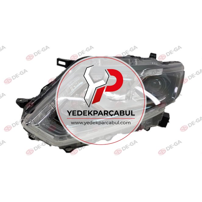 Sağ Ön Far Elektrik Motorlu Mercekli LED