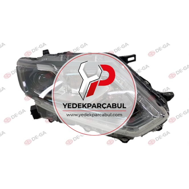 Ön Far Elektrik Motorlu Mercekli LED Sol