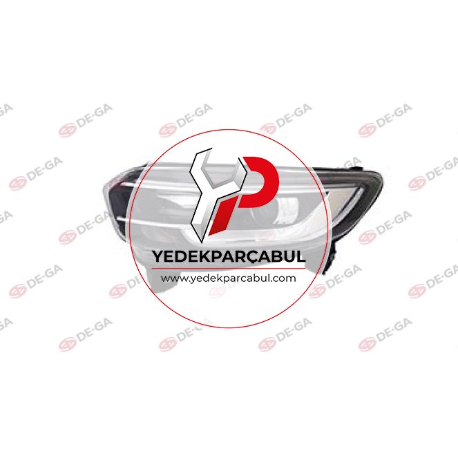 Ön Far Elektrikli Motorlu LED Gündüz Farı SOL