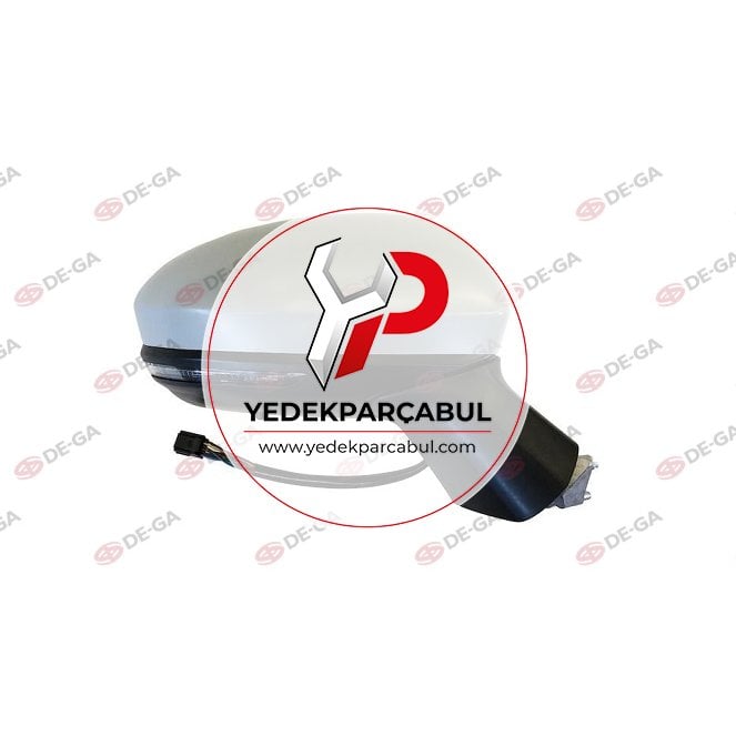 Sağ Dış Ayna Elektrikli Isıtmalı Katlanır Bombe Astarlı