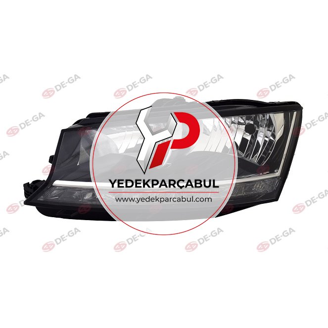 Ön Far Elektrik Motorlu Gündüz LED SOL (LH)