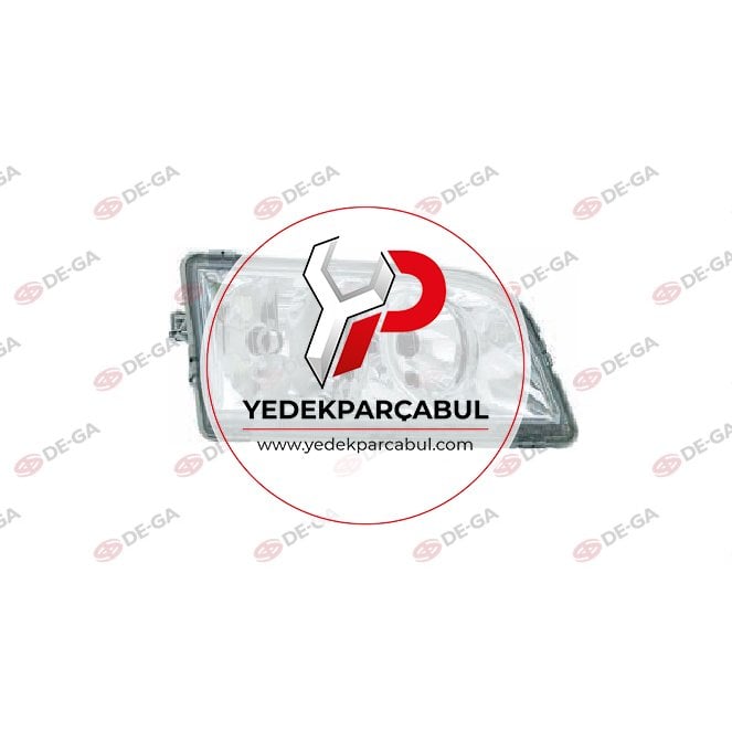 Ön Far Elektrikli Krom Sağ