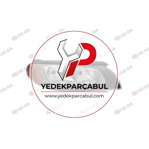 Ön Far Elektrikli Motorlu Sağ Siyah