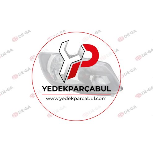 Ön Far Elektrik Motorlu Siyah Tek Reflektör Sağ