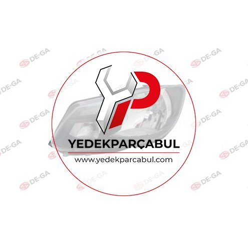 Ön Far Elektrikli Motorlu Siyah Tek Reflektör Sol