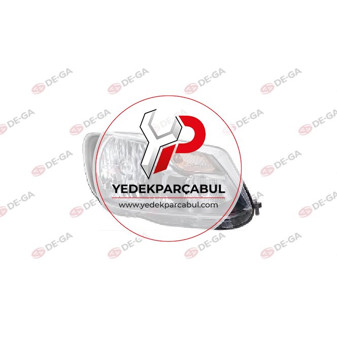 Ön Far Elektrikli Motorlu Tek Hüzmeli Sağ