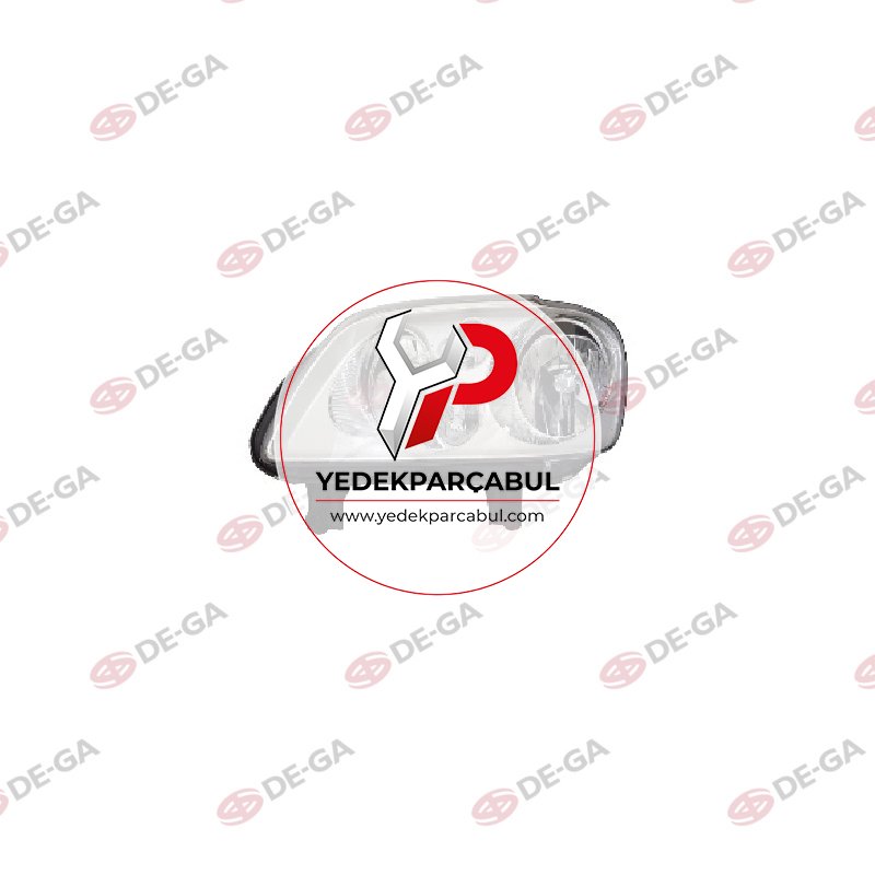 Sol Ön Far Elektrikli Krom