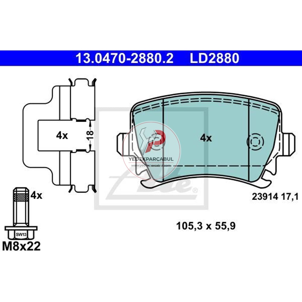 1K0698451 3C0698451 4F0698451A 8E0698451F