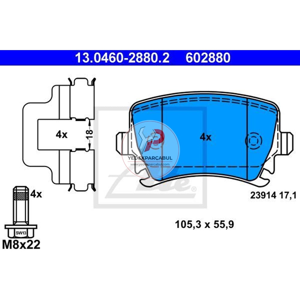 1K0698451 3C0698451 4F0698451A 8E0698451F