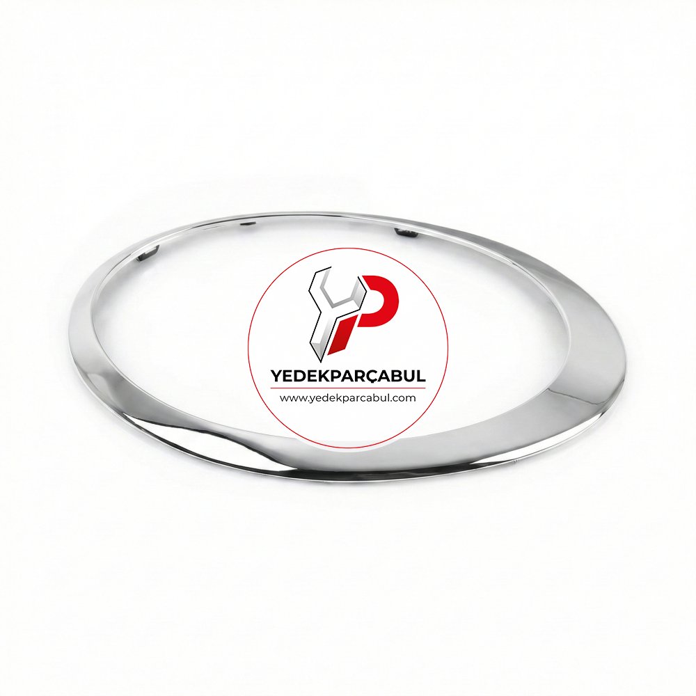 Krom Ön Far Çerçevesi Sol