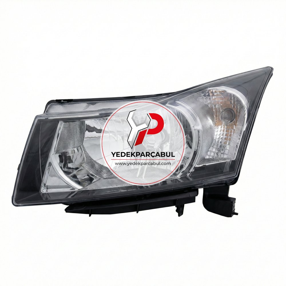 Ön Far Elektrik Motorlu Siyah Sol