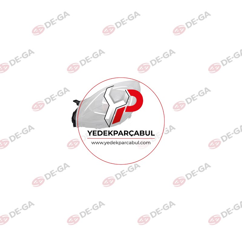 Ön Far Elektrikli Motorlu Krom LED Gündüz LED’li SOL