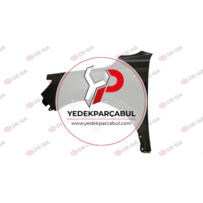 Ön Çamurluk Kaplaması Delikli Sol