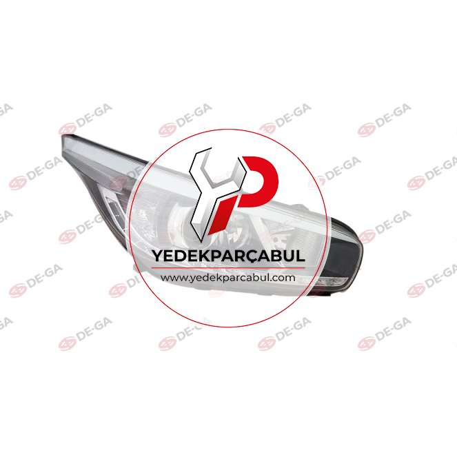 Ön Far Elektrikli Motorlu Gündüz LED'li Sağ