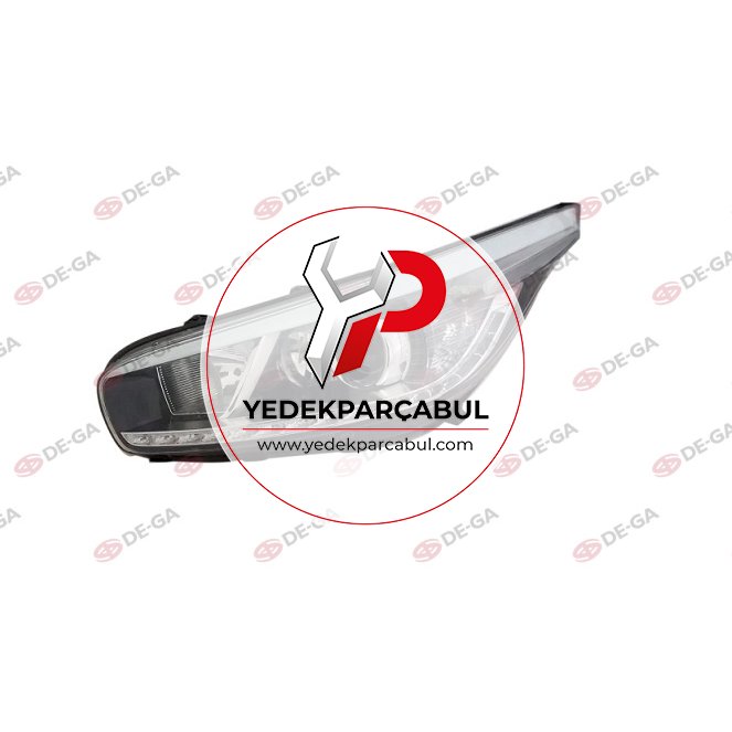 Ön Far Elektrik Motorlu Gündüz LED'li Sol