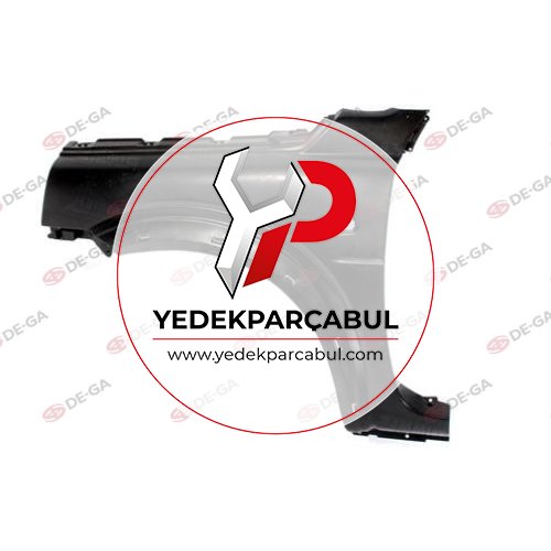 Ön Çamurluk Sol Astarlı Gri