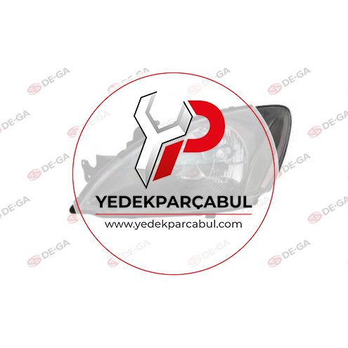 Ön Far Elektrikli Siyah Sol (Sedan)