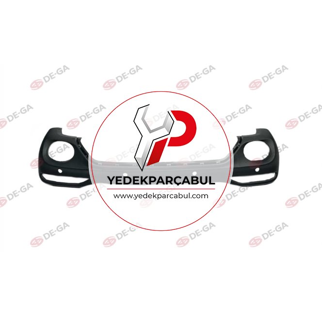 Arka Tampon 4 Sensör Delikli Çeki Kapaklı