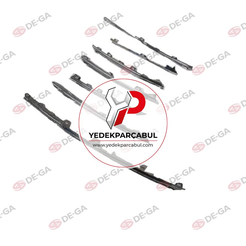 Ön Panjur Çıtası Krom Seti 7 Parça