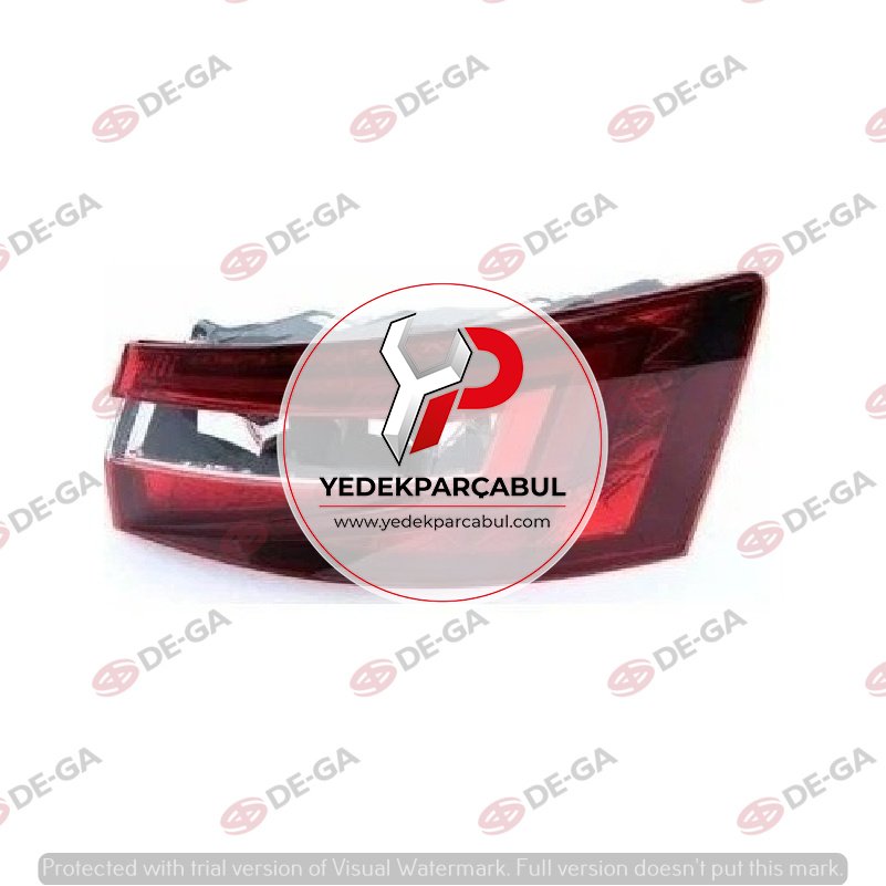 Skoda Superb Arka Stop Lambası LED SAĞ