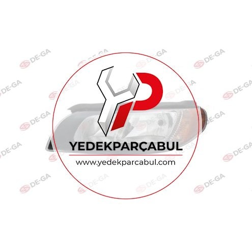 Ön Far Elektrik Motorlu Sol (Siyah)