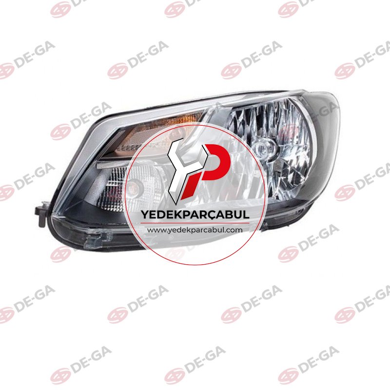 Ön Far Siyah Sol