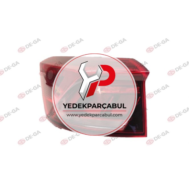 Arka Stop Lambası Siyah LED SOL (LH)