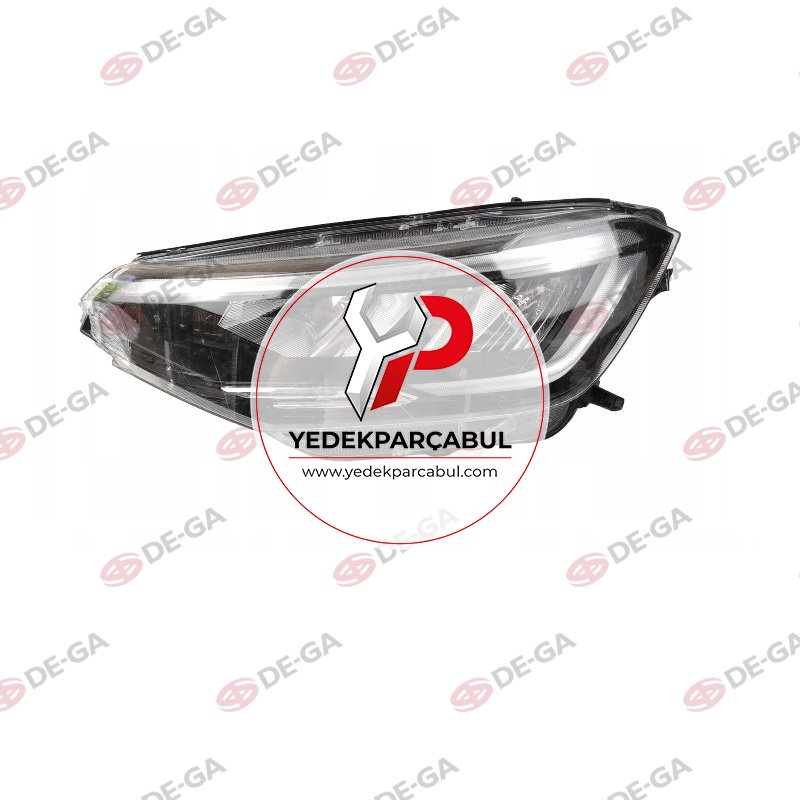 LED Ön Far Elektrik Motorlu Sol