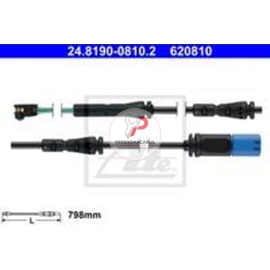 Fren Balata Fişi Arka 798 mm