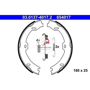 El Fren Balatası 180×25 mm