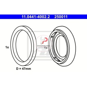 Arka Fren Kaliper Tamir Takımı 40 mm
