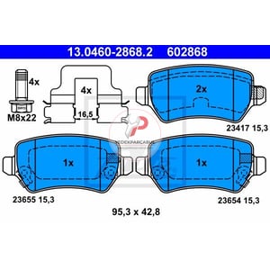 Fren Balatasi Arka wva 23417