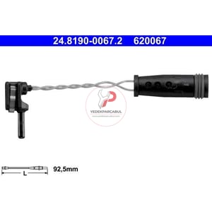 Fren Balata Fişi Ön 92,5 mm