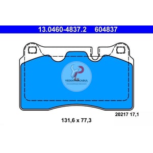 Fren Balatası Ön Wva20217 / 17,1 mm
