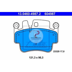 FREN BALATASI ARKA BOXSTER 986 987 02>11 3.2 3.4 CARRERA 996 97>08 WVA23329 / 17,0 mm