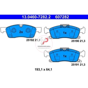 Fren Balatası 21,3 mm