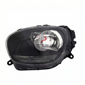 Ön Far Elektrikli Motorlu Siyah Sol