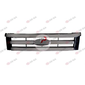 Ön Panjur Desenli Gri Kuşaklı