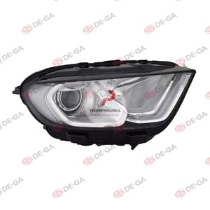 Sağ Ön Far LED'li Krom