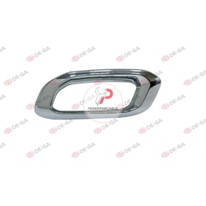 Arka Tampon Egzoz Ucu Çerçevesi Krom Sol