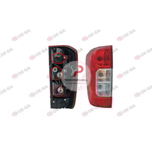 Arka Stop Lambası Soketli Sol