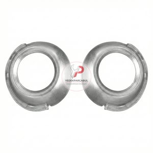 Ön Sis Farı Çerçevesi Krom Set