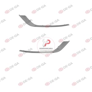 Sağ Sis Farı Çerçevesi Krom Set