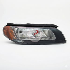 Ön Far Elektrikli Motorlu Siyah Sağ